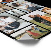 Creëer Uw eigen 11-fotocollage Poster (Hoek)