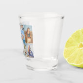Creëer Uw eigen 11-fotocollage Shot Glas (Rechts)