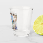 Creëer Uw eigen 11-fotocollage Shot Glas (Rechts)