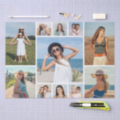 Creëer Uw eigen 11-fotocollage Tissuepapier (Craft)