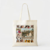 Creëer Uw eigen 11-fotocollage Tote Bag (Voorkant)