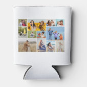 Creëer Uw eigen 12 fotocollage Blikjeskoeler (Voorkant)