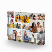 Creëer Uw eigen 12 fotocollage fotoblok (Rechts)