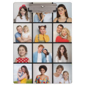 Creëer Uw eigen 12 fotocollage Klembord (Voorkant)