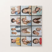 Creëer Uw eigen 12 fotocollage Legpuzzel (Verticaal)