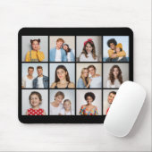 Creëer Uw eigen 12 fotocollage Muismat (Met muis)