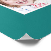 Creëer Uw eigen 12-serie Foto Collage Green Poster (Hoek)