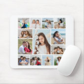 Creëer Uw eigen 13 fotocollage Muismat (Met muis)