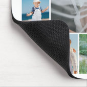 Creëer Uw eigen 13 fotocollage Muismat (Hoek)