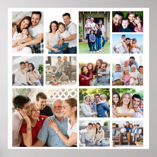 Creëer Uw eigen 14 Poster voor fotocollage (Voorkant)