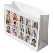 Creëer Uw eigen 15 fotocollage Groot Cadeauzakje (Achterkant Gekanteld)