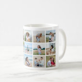 Creëer Uw eigen 15 fotocollage Koffiemok (Voorkant rechts)