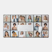 Creëer Uw eigen 18 Foto-Collage bewerkbare kleur Bureaumat (Keyboard & Muis)