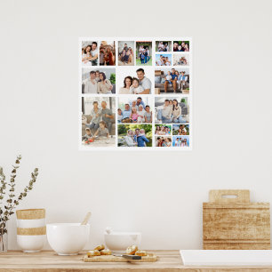 Creëer Uw eigen 18 Poster voor fotocollage
