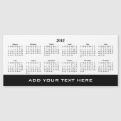 Creëer Uw eigen 2015 Kalender Sjabloon (Voorkant)