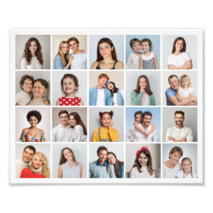 Creëer Uw eigen 20 Fotocollage Fotouitbreiding Foto Afdruk