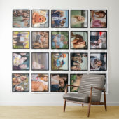 Creëer uw eigen 20 Fotocollage Keepsake Wandkleed (In Situ (horizontaal))