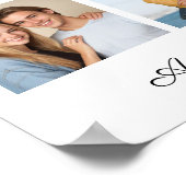 Creëer Uw eigen 20 fotocollage Uw groet toevoegen Poster (Hoek)