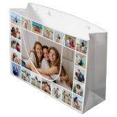 Creëer Uw eigen 21 bewerkbare kleur voor fotocolla Groot Cadeauzakje (Achterkant Gekanteld)