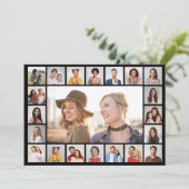 Creëer Uw eigen 21 bewerkbare kleur voor fotocolla Kaart (Staand voorkant)