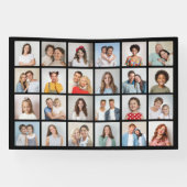 Creëer Uw eigen 24 bewerkbare kleuren voor fotocol Spandoek (Horizontaal)