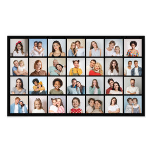 Creëer Uw eigen 28 Fotocollage Fotovergroting Foto Afdruk