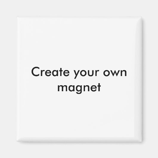 Creëer uw eigen 2-inch vierkante magneet (Voorkant)