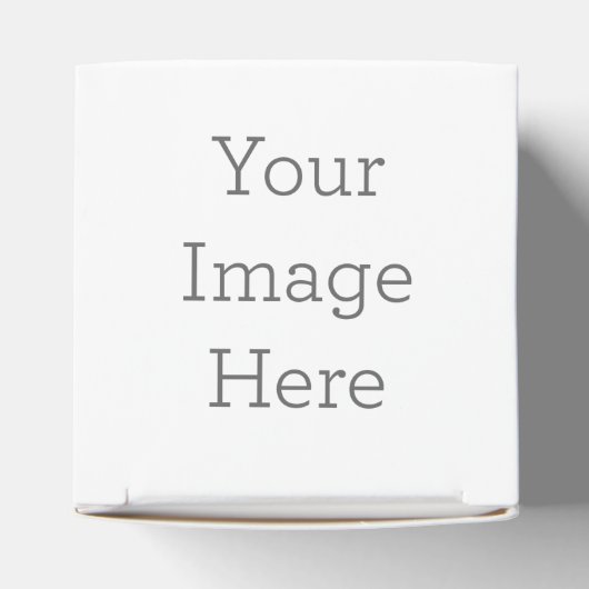 Creëer Uw eigen 2x2x2-basispapierbeugel Bedankdoosjes (Bovenkant)