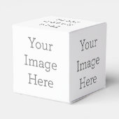 Creëer Uw eigen 2x2x2-basispapierbeugel Bedankdoosjes (Achterkant)