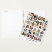 Creëer uw eigen 30 x Fotocollage Jaarlijks Planner (Display)