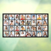 Creëer Uw eigen 32 fotocollage Raamsticker (Vel 3)