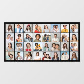 Creëer Uw eigen 32 fotocollage Raamsticker (Vel)