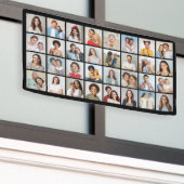 Creëer Uw eigen 32 fotocollage Spandoek (Buitenkant Gebouw)