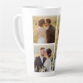 Creëer Uw eigen 3 Fotocollage Latte Mok (Linkerhoek)
