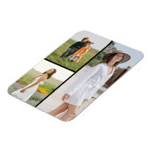 Creëer Uw eigen 3 Fotocollage Magneet (Linkerzijde)