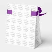 Creëer Uw eigen 3x1,5x3,25 Tent lintcartridge draa Bedankdoosjes (Achterkant)