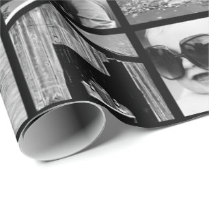 Creëer-Uw-Eigen 42-Foto-Collage Gift Wrap Cadeaupapier