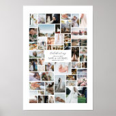 Creëer Uw eigen 46 fotocollage Poster (Voorkant)