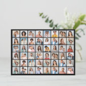 Creëer Uw Eigen 48 Fotocollage Groet Kaart (Staand voorkant)