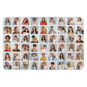 Creëer uw eigen 54 foto collage flexibel magneet (Horizontaal)