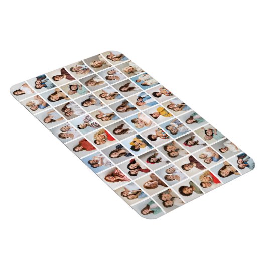 Creëer uw eigen 54 foto collage flexibel magneet (Rechterzijde)