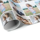 Creëer Uw eigen 5 Fotocollage Cadeaupapier (Rol Hoek)