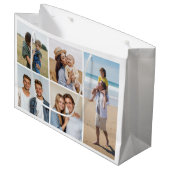 Creëer Uw eigen 5 Fotocollage Groot Cadeauzakje (Voorkant Gekanteld)