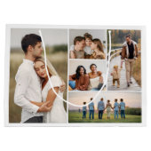 Creëer Uw eigen 5 Fotocollage Groot Cadeauzakje (Achterkant)