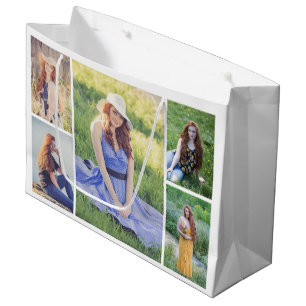 Creëer Uw eigen 5 Fotocollage Groot Cadeauzakje