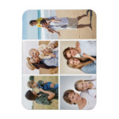 Creëer Uw eigen 5 Fotocollage Magneet (Verticaal)