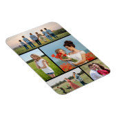 Creëer Uw eigen 5 Fotocollage Magneet (Rechterzijde)