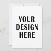 Creëer Uw eigen 5x7 Kaart (Voorkant)