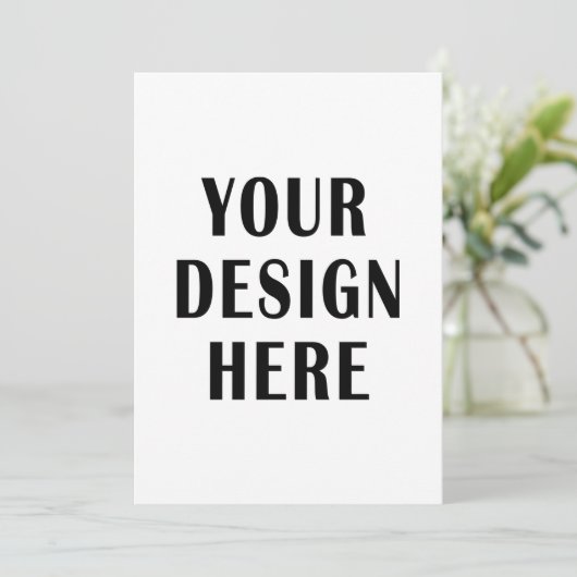 Creëer Uw eigen 5x7 Kaart (Staand voorkant)