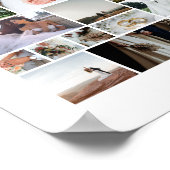 Creëer uw eigen 66 fotocollage poster (Hoek)